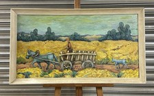 Mid century oil for sale  BEDFORD