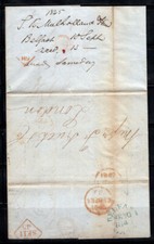 Irlanda 1845 lettera usato  Bitonto