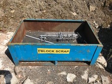 Steel scrap bin for sale  HUDDERSFIELD