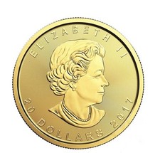 Goldmünze maple leaf gebraucht kaufen  Aschaffenburg