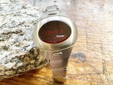RELÓGIO DE AÇO INOXIDÁVEL PULSAR TIME COMPUTER com PULSAR Feminino? 32 mm COMO ESTÁ comprar usado  Enviando para Brazil