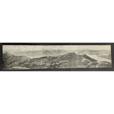 Cartolina tripla panorama usato  Alessandria