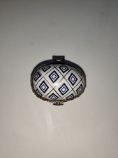 Pillulier oeuf porcelaine d'occasion  Mérignac