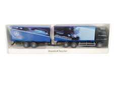 Wechselpritschen-Zentralachs-Hängerzug MB Actros 2540 NL HH, Wiking 1:87 H0 ovp comprar usado  Enviando para Brazil