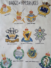 Embroidered badges army for sale  WALLINGFORD
