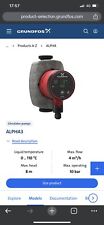 Grundfos alpha3 130 for sale  BATLEY
