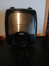 Usado, Máquina de waffle belga antiaderente Hamilton Beach com luzes indicadoras, faz 4 4" comprar usado  Enviando para Brazil