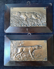 Coppia bronzetti caccia usato  Milano
