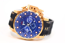 Invicta I Force 30640 relógio masculino 52 mm ouro rosa cronógrafo mostrador azul comprar usado  Enviando para Brazil