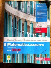 Matematica azzurro terza usato  Pistoia