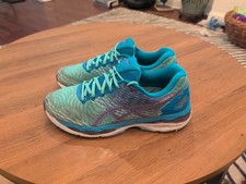 Tênis de corrida feminino Asics Gel-Nimbus 18 azul 11 comprar usado  Enviando para Brazil