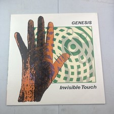 Genesis Invisible Touch Vinyl Record LP 12" 1986 Charisma Records comprar usado  Enviando para Brazil