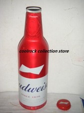 2025 China Budweiser cerveja nova garrafa de alumínio design 355ml vazia comprar usado  Enviando para Brazil