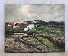 Quadro vintage paesaggio usato  Calvizzano