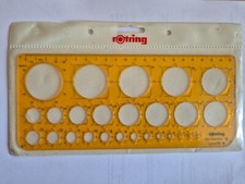 Rotring schablone kreise gebraucht kaufen  Stuttgart