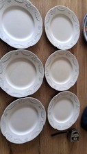 6anciennes assiettes plates d'occasion  France