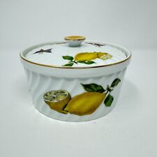 Souffle individual coberto de porcelana forno à mesa ramekin frutas limão borboleta comprar usado  Enviando para Brazil