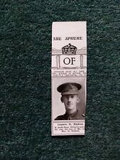 Ephemera 1918 ww1 for sale  LEICESTER