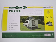 Brunner pilote heckzelt gebraucht kaufen  Seckach