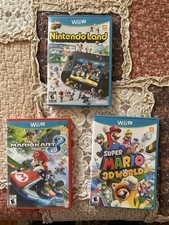 Lote Super Mario 3D World, Mario Kart 8 e Nintendo Land Testado, usado comprar usado Lote Super Mario 3D World, Mario Kart 8 e Nintendo Land Testado, usado comprar usado  Enviando para Brazil