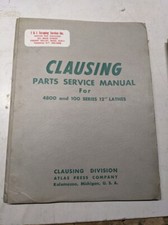 Atlas clausing instruction for sale  USA