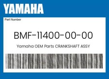 Yamaha genuine crankshaft for sale  Christiansburg