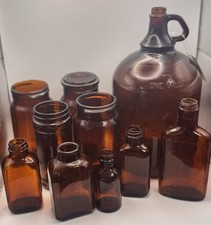 Vintage amber glass for sale  Eastman