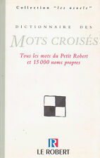 Dictionnaire mots croises d'occasion  Montereau-Fault-Yonne