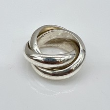 Bague argent anneaux d'occasion  Les Mureaux