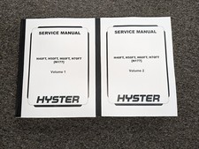 Manual de serviço de reparo de empilhadeira a gás Hyster N177 H40FT H50FT H60FT H70FT comprar usado  Enviando para Brazil