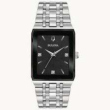 Bulova quadtra men for sale  USA