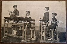 Cartolina pubblicitaria lavora usato  Italia
