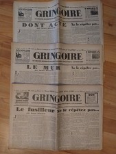 Lot journaux gringoire d'occasion  Chatou