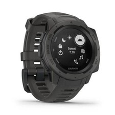 Reloj inteligente militar multideportivo Garmin Instinct impermeable GPS HRM - grafito segunda mano  Embacar hacia Mexico