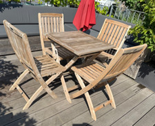 Yorkshire gartenmöbelset teak gebraucht kaufen  Berlin