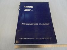 Original technical characteris d'occasion  Expédié en Belgium
