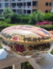 Scatola vintage porcellana usato  Casapesenna