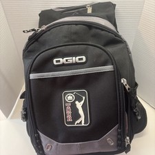 Mochila de rua OGIO Fugitive Golf Tour tamanho completo 8 bolsos/zip caminhada preta comprar usado  Enviando para Brazil