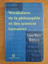 Vocabulaire philosophie scienc d'occasion  Vichy