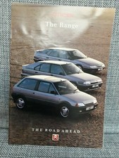 Citroen brochure 1990 for sale  STOURBRIDGE