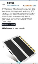 Portable wheelchair ramp for sale  Glendale