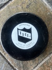 Ihl hockey puck for sale  Hoffman Estates