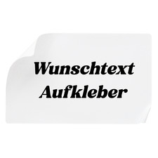 Aufkleber gestalten schriftzug gebraucht kaufen  Schmallenberg