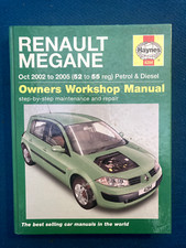 Haynes renault megane for sale  SHERBORNE