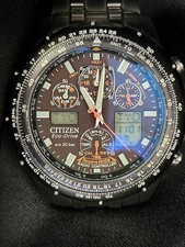 Citizen Promaster Eco-Drive PMV65-2241 relógio piloto revisado cronógrafo raro comprar usado  Enviando para Brazil