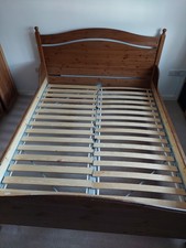 Kingsize bed frame for sale  ROMFORD