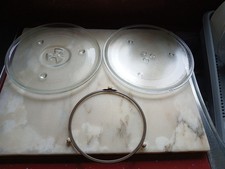 Glass microwave plates for sale  SWANSEA