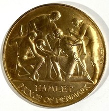 Médaille hamlet shakespeare d'occasion  Nantes-