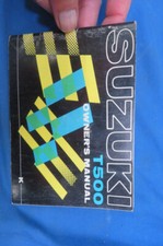 Original 1973 Suzuki T500 Manual do Proprietário, 64 Páginas - Bom Estado comprar usado  Enviando para Brazil