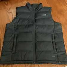 Colete puff North Face masculino extra grande preto com zíper completo bolsos com zíper levemente usado comprar usado  Enviando para Brazil